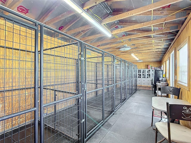 view of storage room