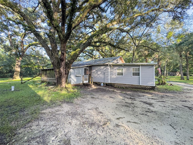 view of front of house