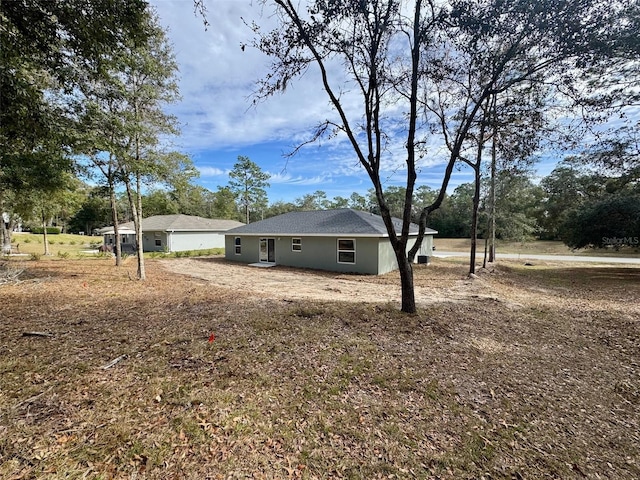 view of side of property