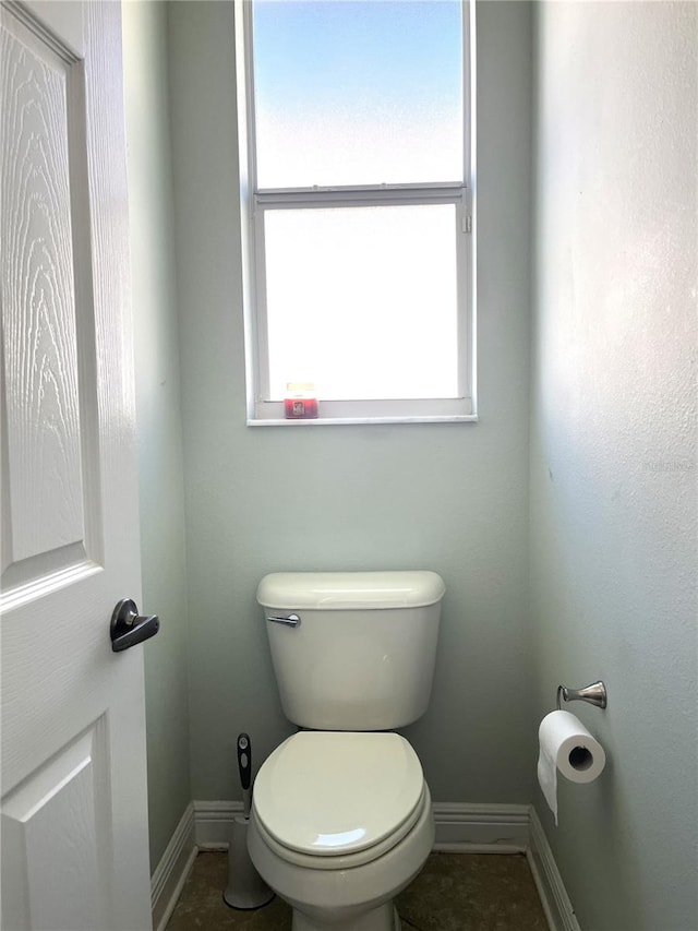 bathroom with toilet