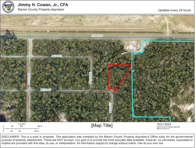 TBD NE 239th St, Fort Mc Coy FL, 32134 land for sale