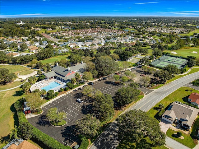 birds eye view of property featuring a residential view