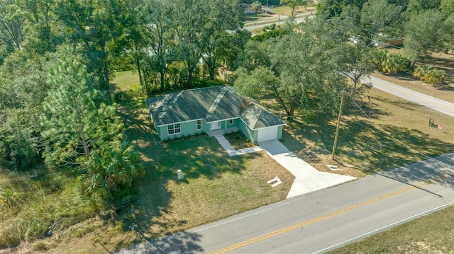 19662 SW Marine Blvd, Dunnellon, FL 34431 - view of subject property with a tree filled landscape