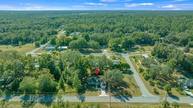 19662 SW Marine Blvd, Dunnellon, FL 34431 - aerial view of property's location featuring a forest
