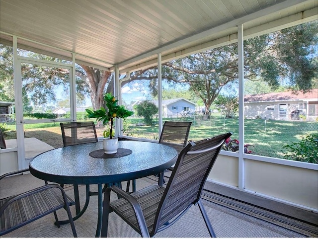 10783 SE 178th St, Summerfield, FL 34491 - sunroom / solarium with outdoor dining area