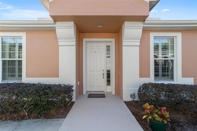 view of entrance to property