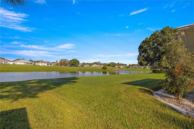 property view of water