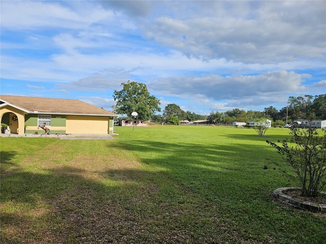 view of yard