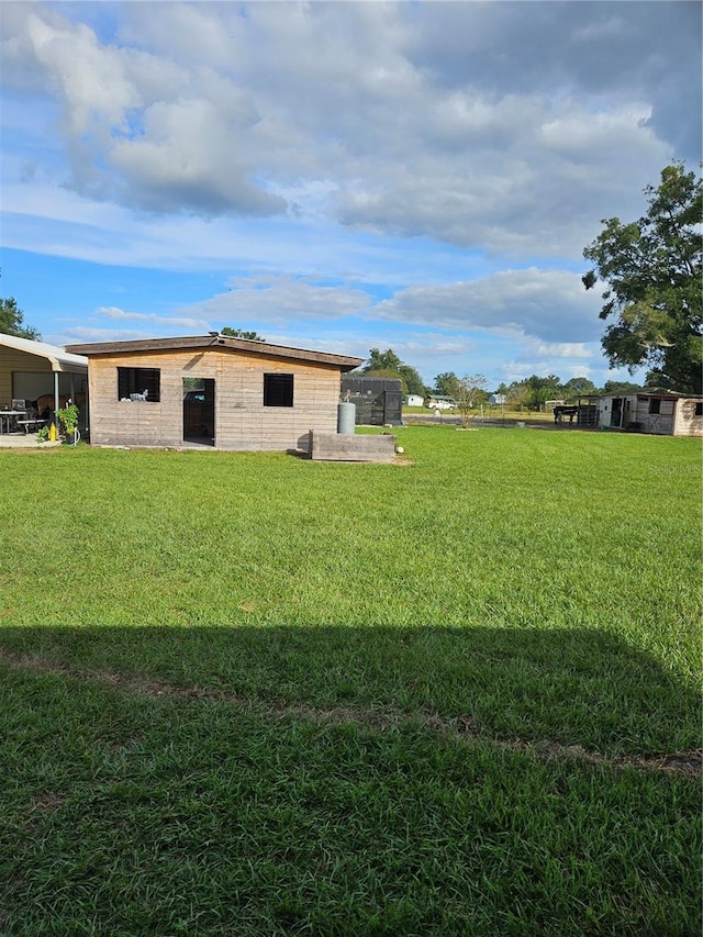 view of yard