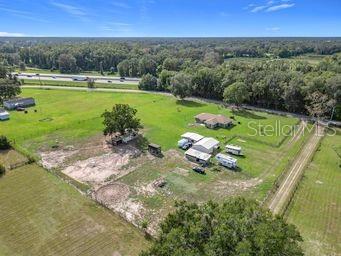 drone / aerial view featuring a rural view