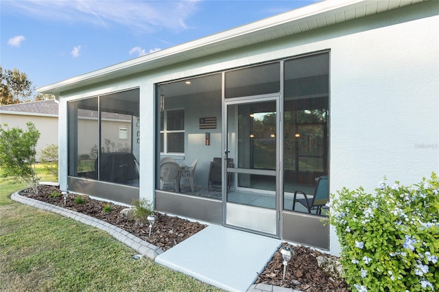 view of property entrance