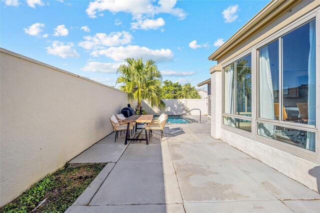 view of patio