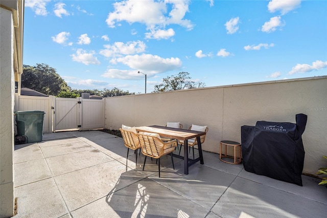 view of patio