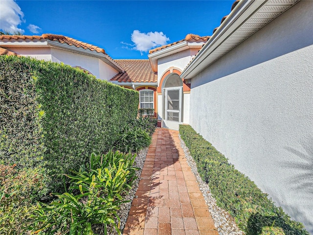 view of property entrance