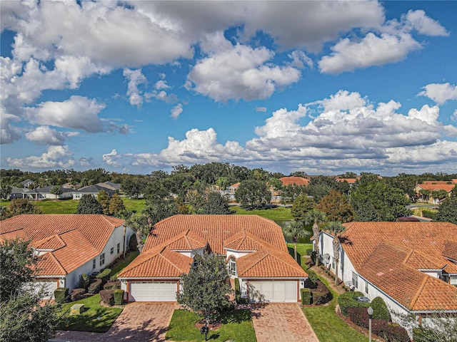 birds eye view of property featuring a residential view