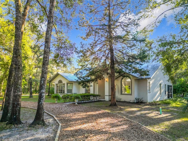 view of ranch-style home