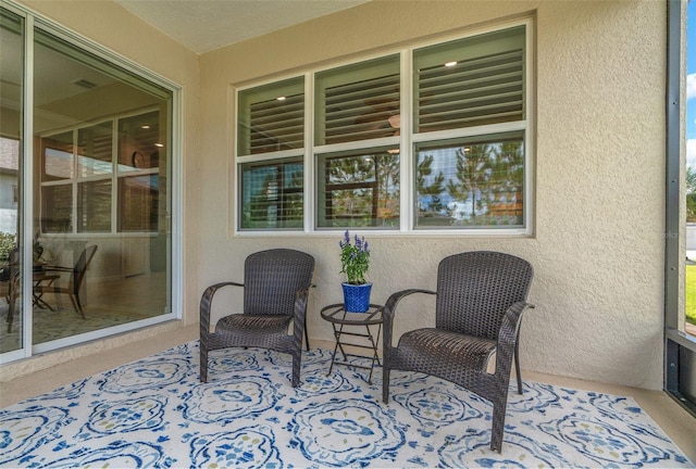 sunroom / solarium with plenty of natural light