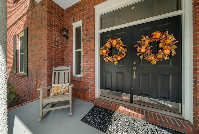 view of property entrance