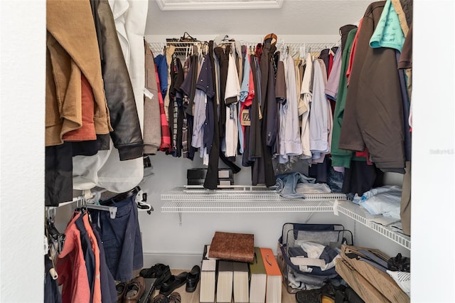 view of spacious closet