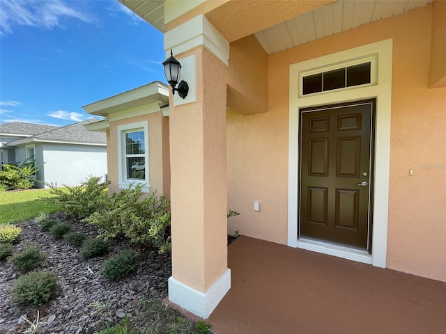 view of entrance to property