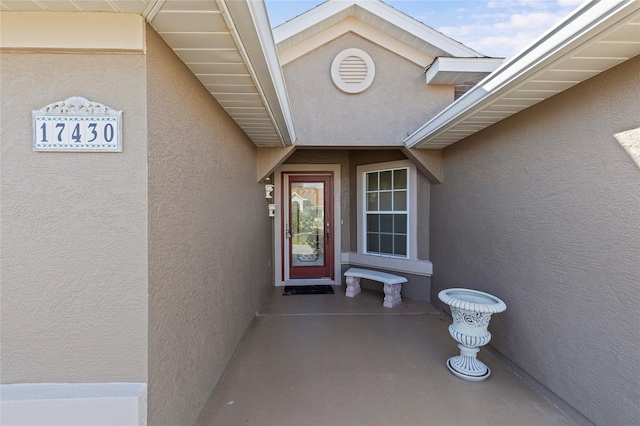 view of property entrance