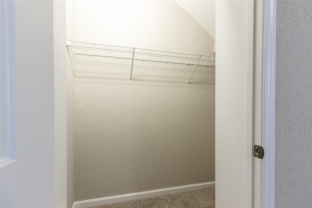 view of closet