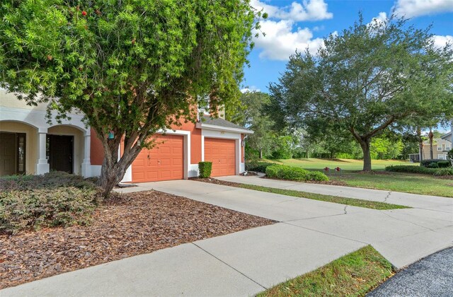 exterior space featuring a front yard