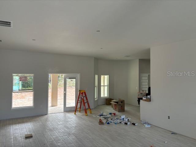 view of unfurnished living room