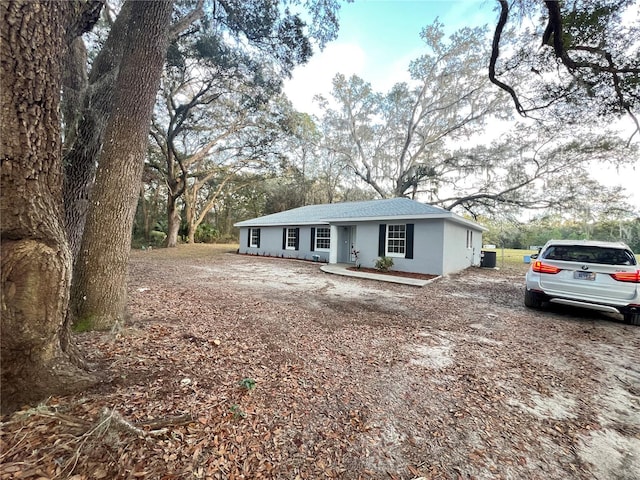 view of ranch-style home