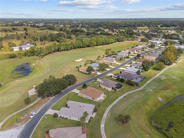 15596 SW 13th Cir, Ocala, FL 34473 - aerial view of property's location featuring a golf club and nearby suburban area