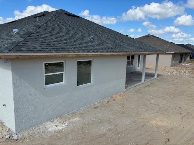 view of home's exterior featuring a patio