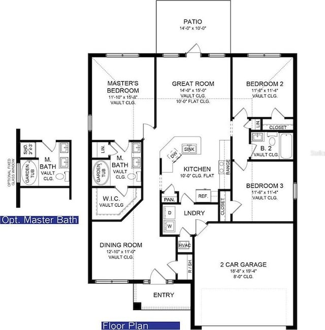 4489 SW 90th Pl, Ocala, FL 34476 - floor plan
