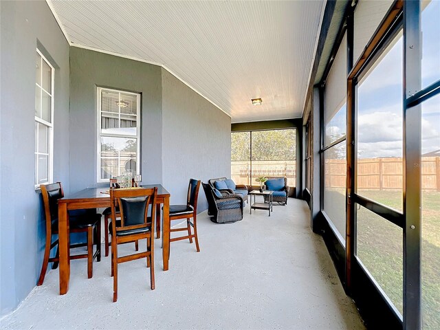 227 Locust Pass Crse, Ocala, FL 34472 - sunroom / solarium featuring plenty of natural light and an outdoor hangout area