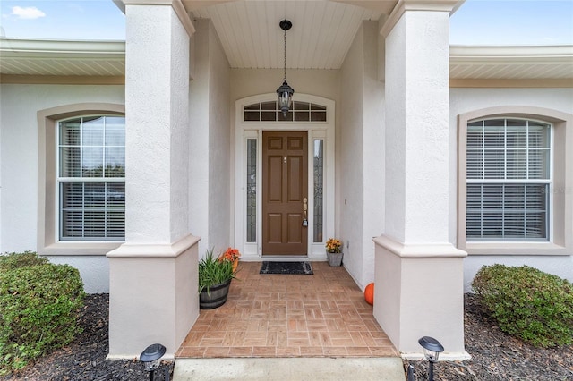 view of property entrance