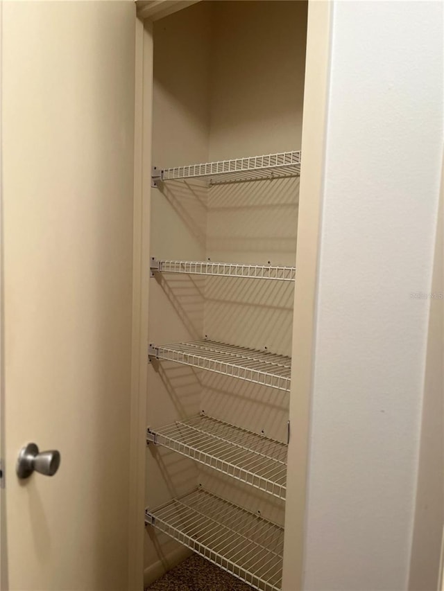 view of closet