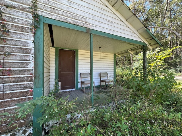 view of entrance to property