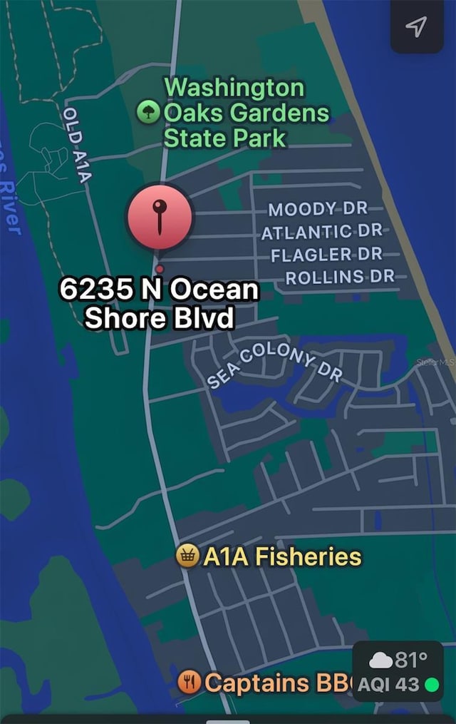 6235 N Ocean Shore Blvd, Palm Coast, FL 32137