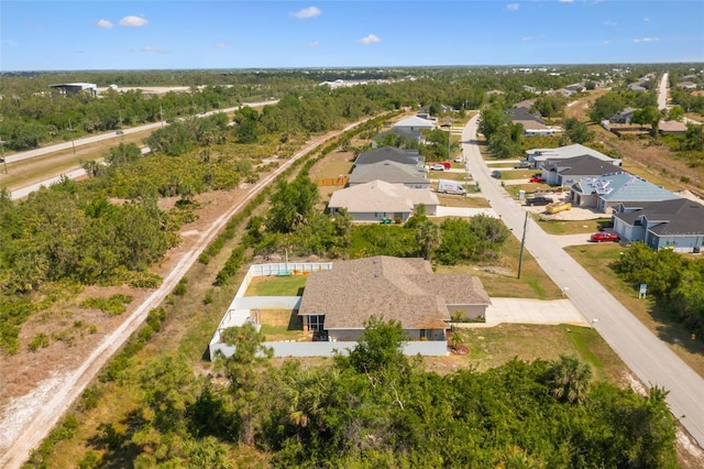 drone / aerial view featuring a residential view
