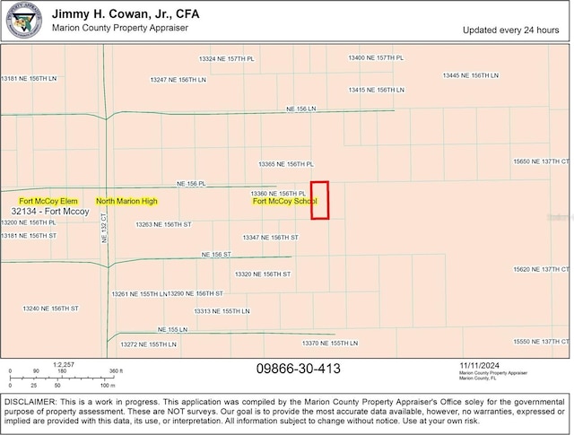 TBD NE 156th Pl, Fort Mc Coy FL, 32134 land for sale