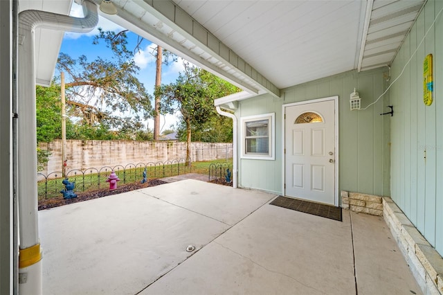 view of patio