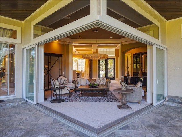 view of patio / terrace featuring outdoor lounge area