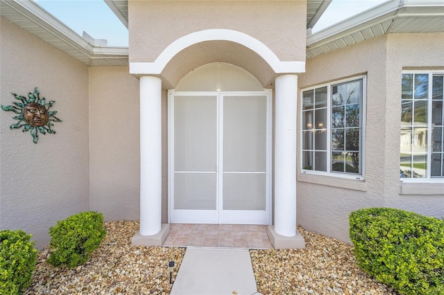 view of property entrance