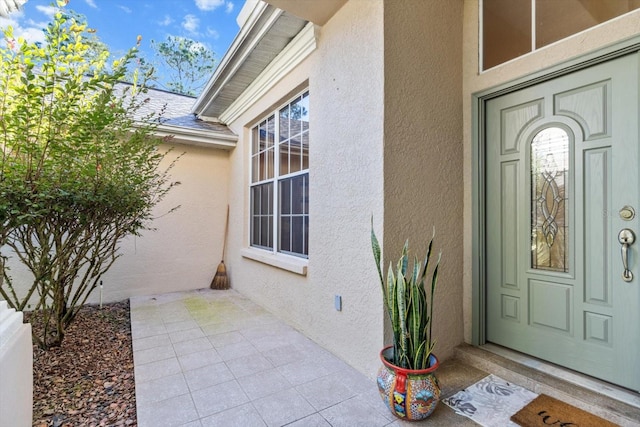 view of property entrance