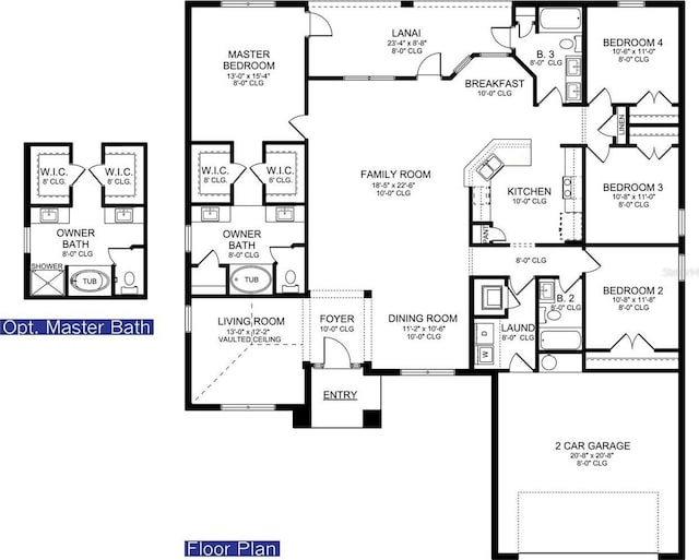 11610 SW 59th Ter, Ocala, FL 34476 - home floor plan
