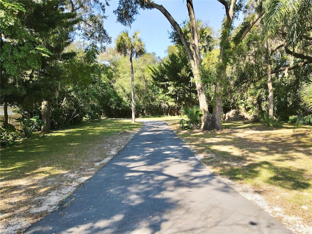 view of road