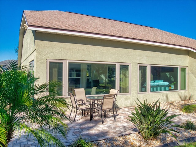 exterior space featuring a patio area