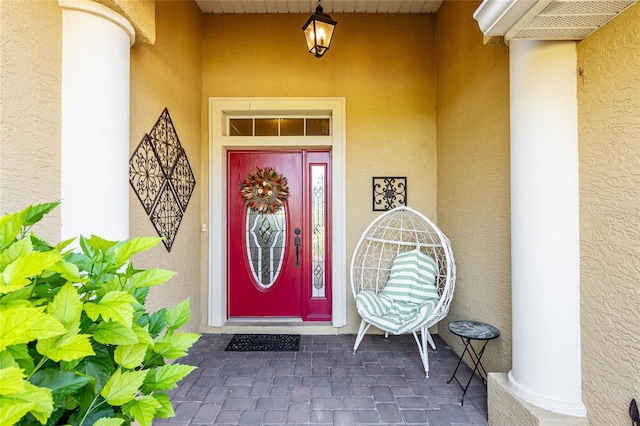 view of entrance to property