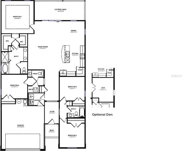 1977 NW 136th Blvd, Newberry, FL 32669 - room layout