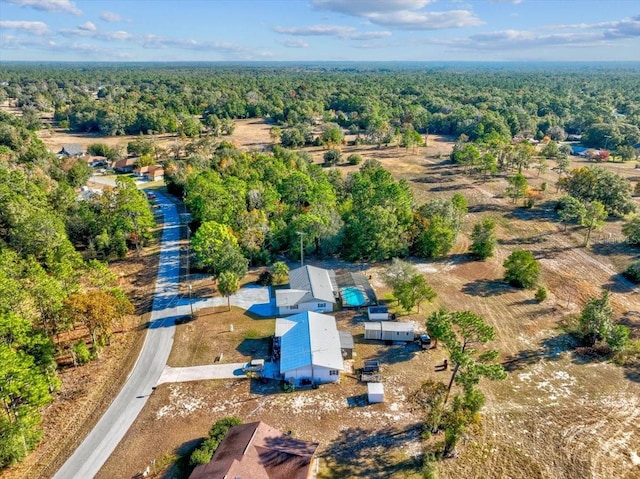 aerial view