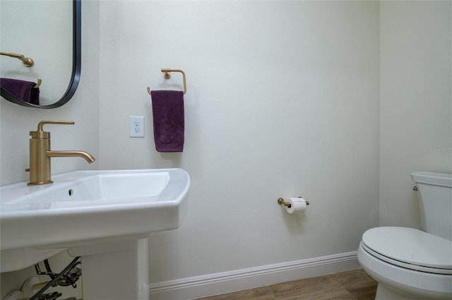 bathroom with toilet